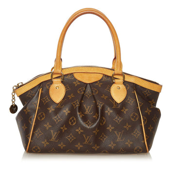 Louis Vuitton Monogram Tivoli PM Handbag M40143 Brown PVC Leather Ladies LOUIS VUITTON