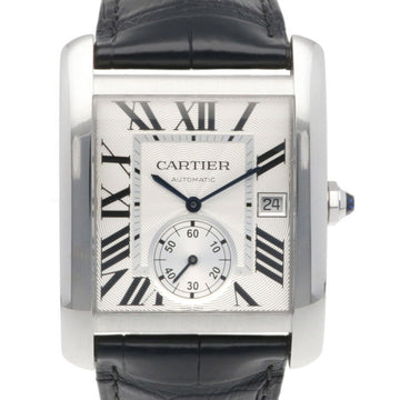 CARTIER Tank MC LM Watch Stainless Steel W5330003 Men's