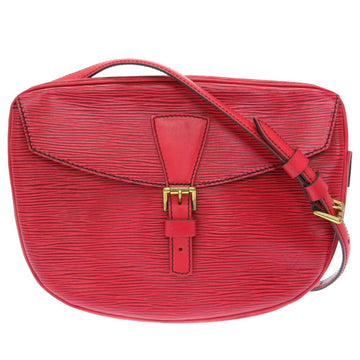 Louis Vuitton Chain Shoulder Bag Verry Line Argen Leather Ladies M43201