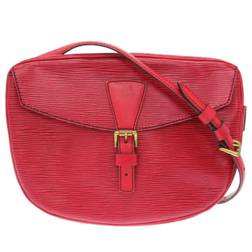 Louis Vuitton Epi Genefille Castile Red M52157 Shoulder Bag 0149 LOUIS VUITTON