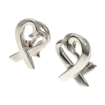 TIFFANY Loving Heart Earrings Silver Women's &Co.