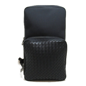 BOTTEGA VENETA Body Bag Shoulder Bag Black Nylon leather