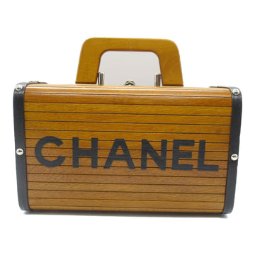 CHANEL Wood vanity Brown Wood