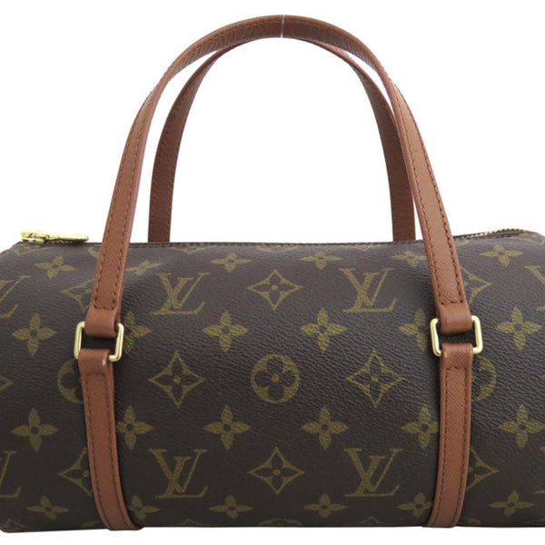 Authentic Louis Vuitton Papillon 26 Monogram M51366 Barrel With Inner Bag  ALA459