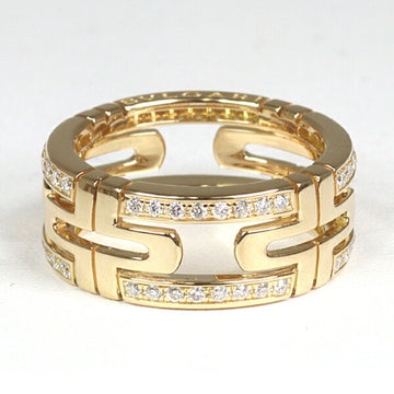 BVLGARI Diamond Band Ring Yellow