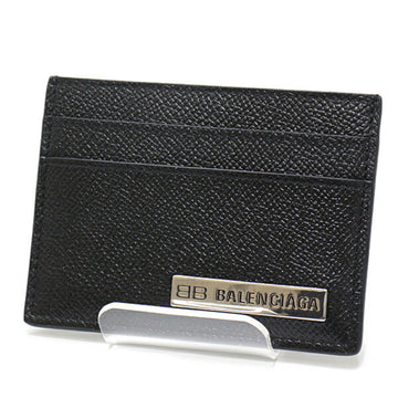 BALENCIAGA Card Holder Case 671717 BB Black [Black]