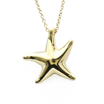 TIFFANY Starfish Yellow Gold [18K] Men,Women Fashion Pendant Necklace [Yellow Gold]