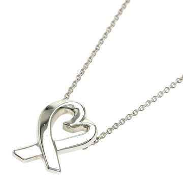 TIFFANY Loving Heart Necklace Silver Ladies &Co.