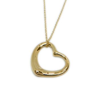 TIFFANY K18YG open heart necklace 5.5g
