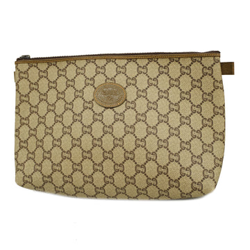 GUCCIAuth  Clutch Bag  Plus Women's GG Supreme Clutch Bag Beige