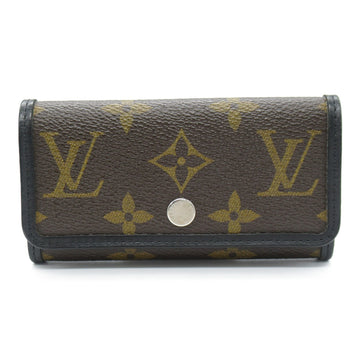 LOUIS VUITTON Multicles6 Brown Monogram macassar PVC coated canvas M60165