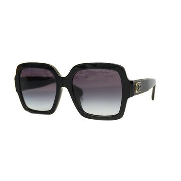 CHANELAuth  Women's Sunglasses Black 5479-A gold hardware