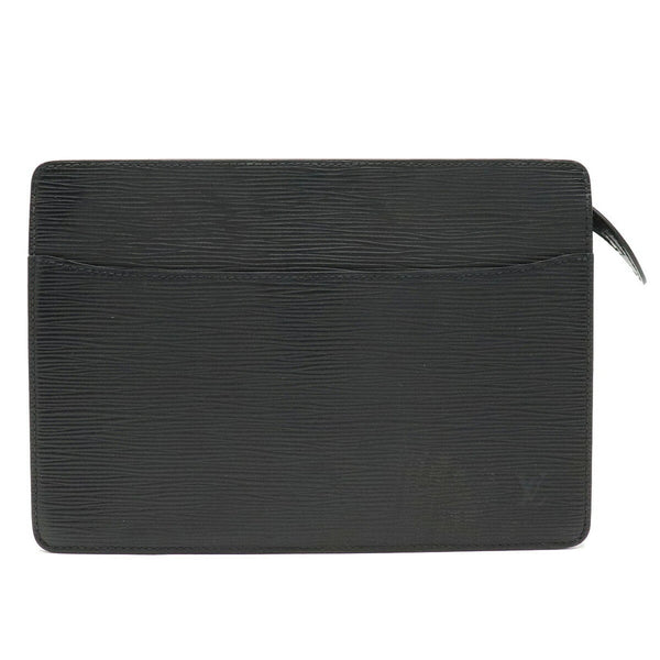 Louis Vuitton LV Clutch Bag M52522 Pochette Homme Black Epi Free