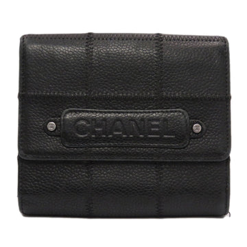 CHANEL W Folio Wallet Caviar Skin Ladies