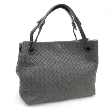 Bottega Veneta Handbag Intrecciato Small Garda Bag 405071 Gray Leather Tote Ladies Mini