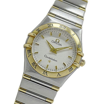 OMEGA Constellation 1372.30 Watch Ladies Quartz Stainless Steel SS Gold YG Combi Polished