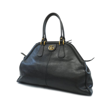 Gucci Liber Large 515937 Women's Leather Tote Bag Black