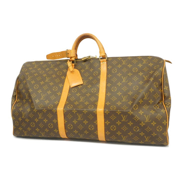 LOUIS VUITTONAuth  Monogram Keepol 60 M41422 Boston Bag