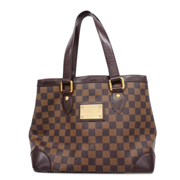 LOUIS VUITTON Tote Bag Damier Hampstead PM N51205 Ebene Ladies