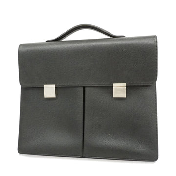Louis Vuitton Taiga Kazan M30802 Men's Briefcase Ardoise