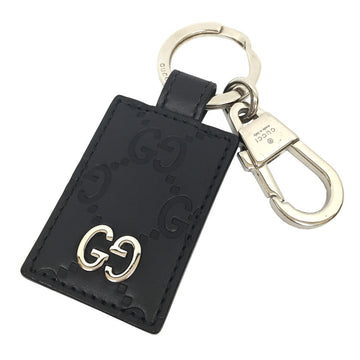 GUCCI Shima Signature Key Ring Charm 478136 Men's Women's Wallet