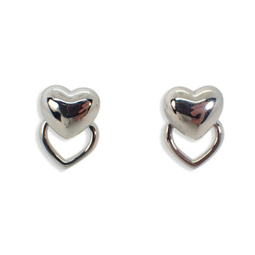 TIFFANY 925 double heart earrings