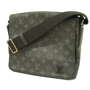 LOUIS VUITTONAuth  Monogram Eclipse District PM M44000 Men's Shoulder Bag