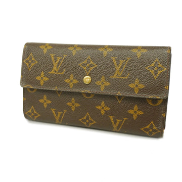 Louis Vuitton Trifold Long Wallet Monogram Porto Tresor International M61215