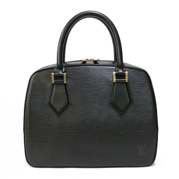 LOUIS VUITTON Sablon Epi Handbag Leather M52042 Black Women's