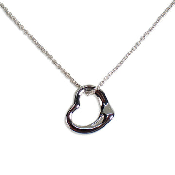 TIFFANY 925 open heart pendant necklace