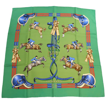 HERMES Carre 90 scarf muffler silk ladies