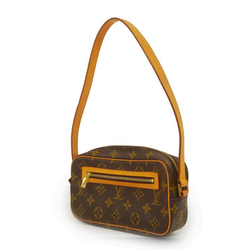 LOUIS VUITTON Shoulder Bag Monogram Pochette City M51183 Brown Ladies