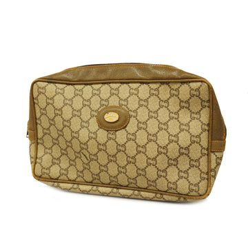 GUCCIAuth  GG Plus Women's Clutch Bag Beige