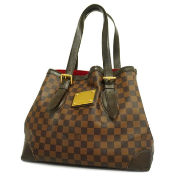 LOUIS VUITTON Tote Bag Damier Hampstead MM N51204 Ebene Ladies