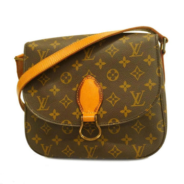 LOUIS VUITTON Shoulder Bag Monogram Saint Cloud M51242 Brown Ladies