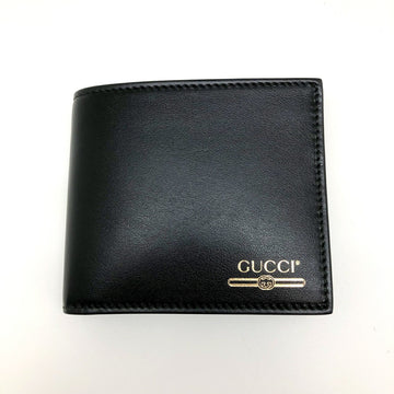 GUCCI folio wallet 547586 0YA0G 1000 leather black logo