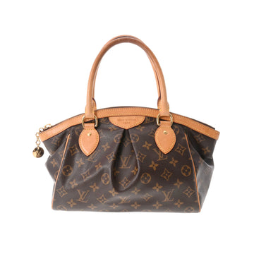 LOUIS VUITTON Monogram Tivoli PM Brown M40143 Women's Canvas Handbag