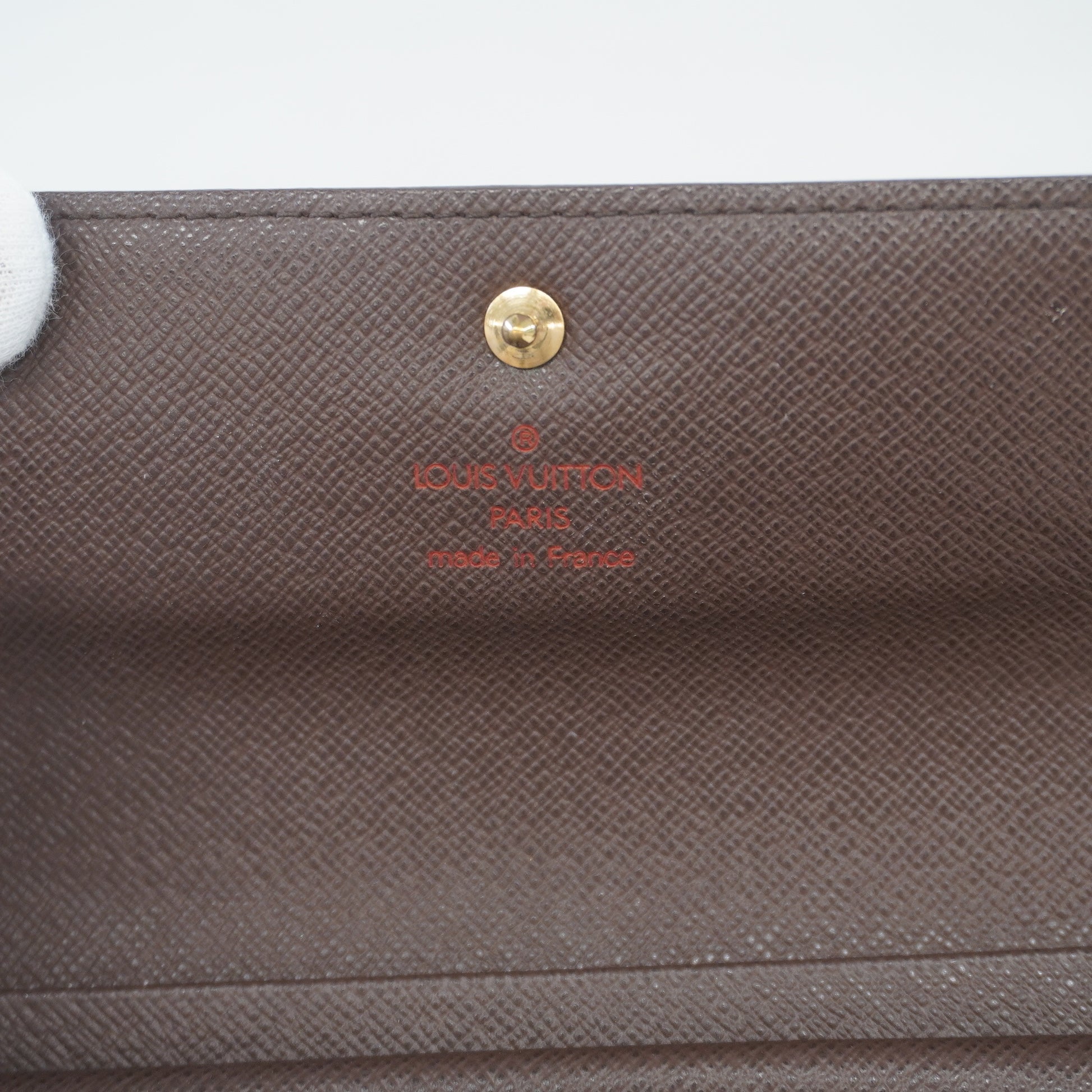 Louis Vuitton] Louis Vuitton Porte Rizol Etu Papier M61202 Monogram Canvas  Tea SP1010 Stamp Unisex Saniso Wallet A-rank – KYOTO NISHIKINO