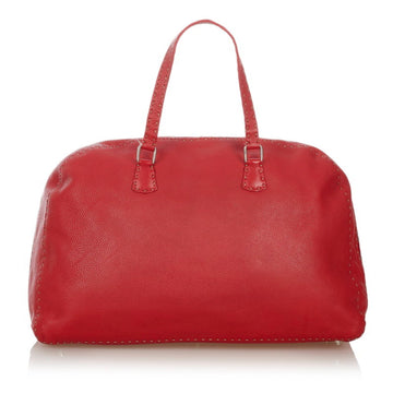 Fendi handbag 8BN015 red leather ladies FENDI