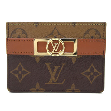 Louis Vuitton Card Case Monogram Porte Cult Dauphine M80594 Ladies Pass LOUIS VUITTON