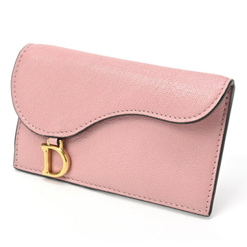 Dior Saddle Cosmos Zip Card Holder / Case S5692CCEH Pink