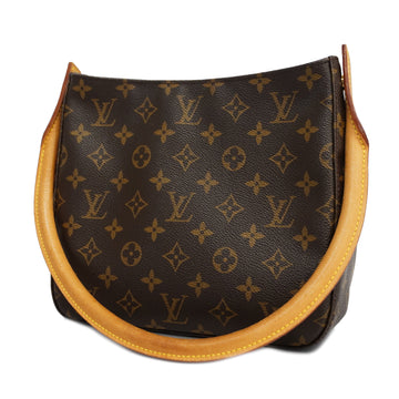 LOUIS VUITTONAuth  Monogram Looping MM M51146 Women's Shoulder Bag