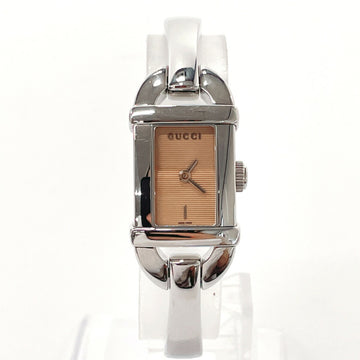 GUCCI Bangle Watch Wristwatch Stainless Steel/Stainless Steel  6800L Women's Silver