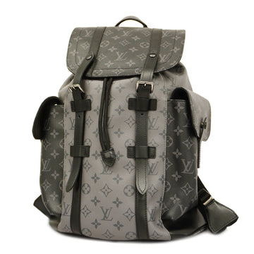 LOUIS VUITTONAuth  Monogram Eclipse Christopher MM M45419 Men's Backpack