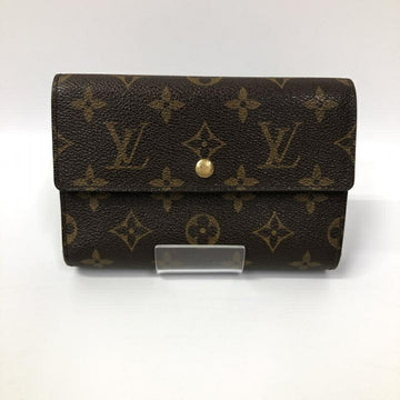 LOUIS VUITTON M61202 Monogram Porte Tresor Etuy Papier Trifold Wallet with Pass Case