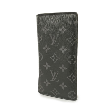 LOUIS VUITTONAuth  Monogram Eclipse Portofeuil Brother M61697 Men's Long Wallet