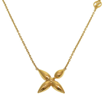 LOUIS VUITTON Collier Louisette M00365 Gold Necklace