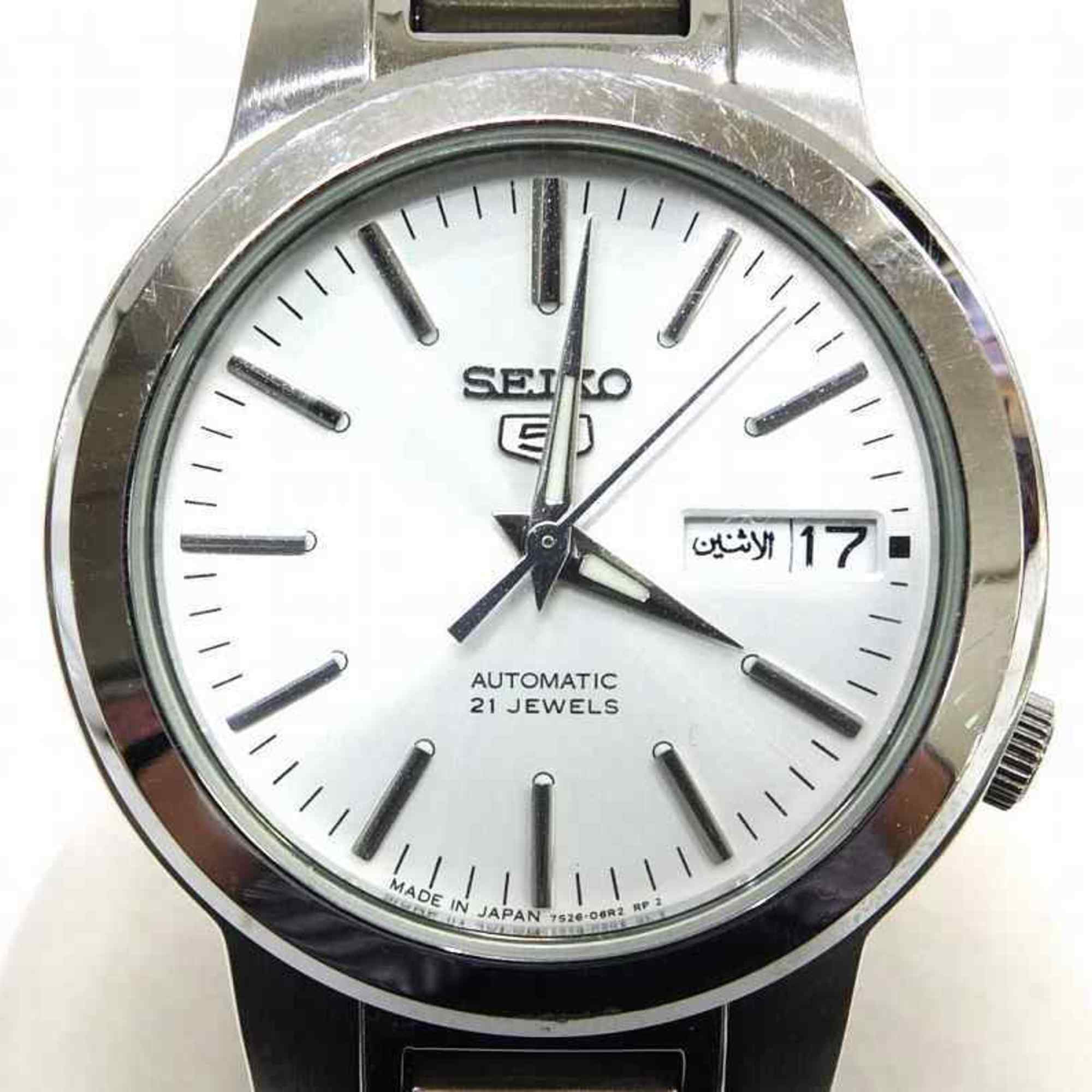 SEIKO5 Day Date Watch 7S26 02N0 Automatic Winding