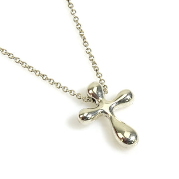 TIFFANY&Co. Necklace Cross Silver 925 Unisex