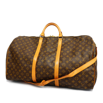 LOUIS VUITTONAuth  Monogram Keepall Bandouliere 60 M41412 Men,Women Boston Bag